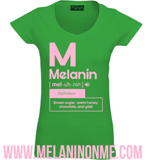 Melanin Definition (AKA Greek Edition) T-shirt