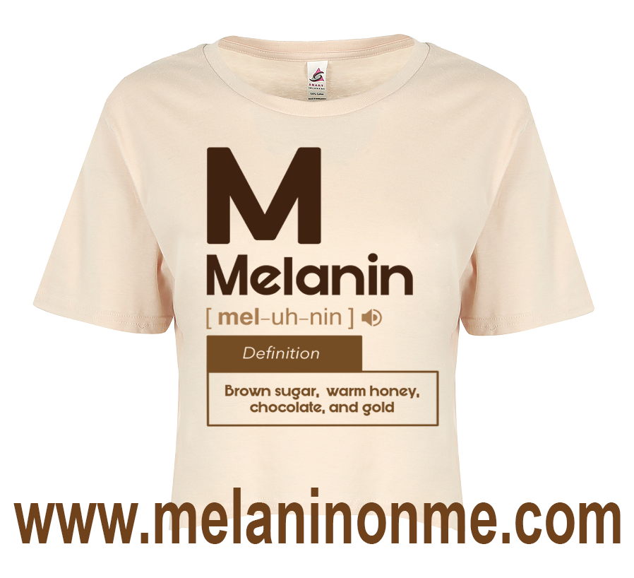 M Melanin Crop Top – Melanin On Me