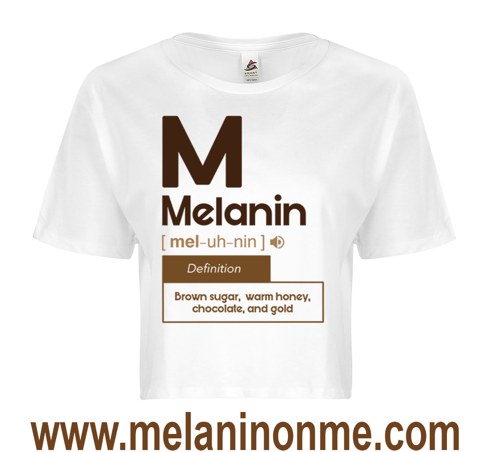 M Melanin Crop Top