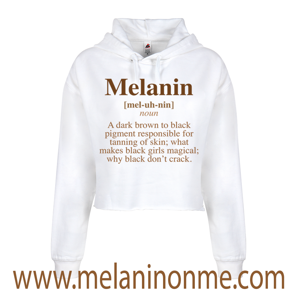 Mel-uh-nin Crop Hoodie