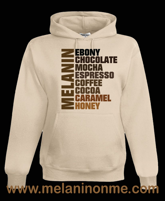 Melanin Ebony Chocolate Hoodie