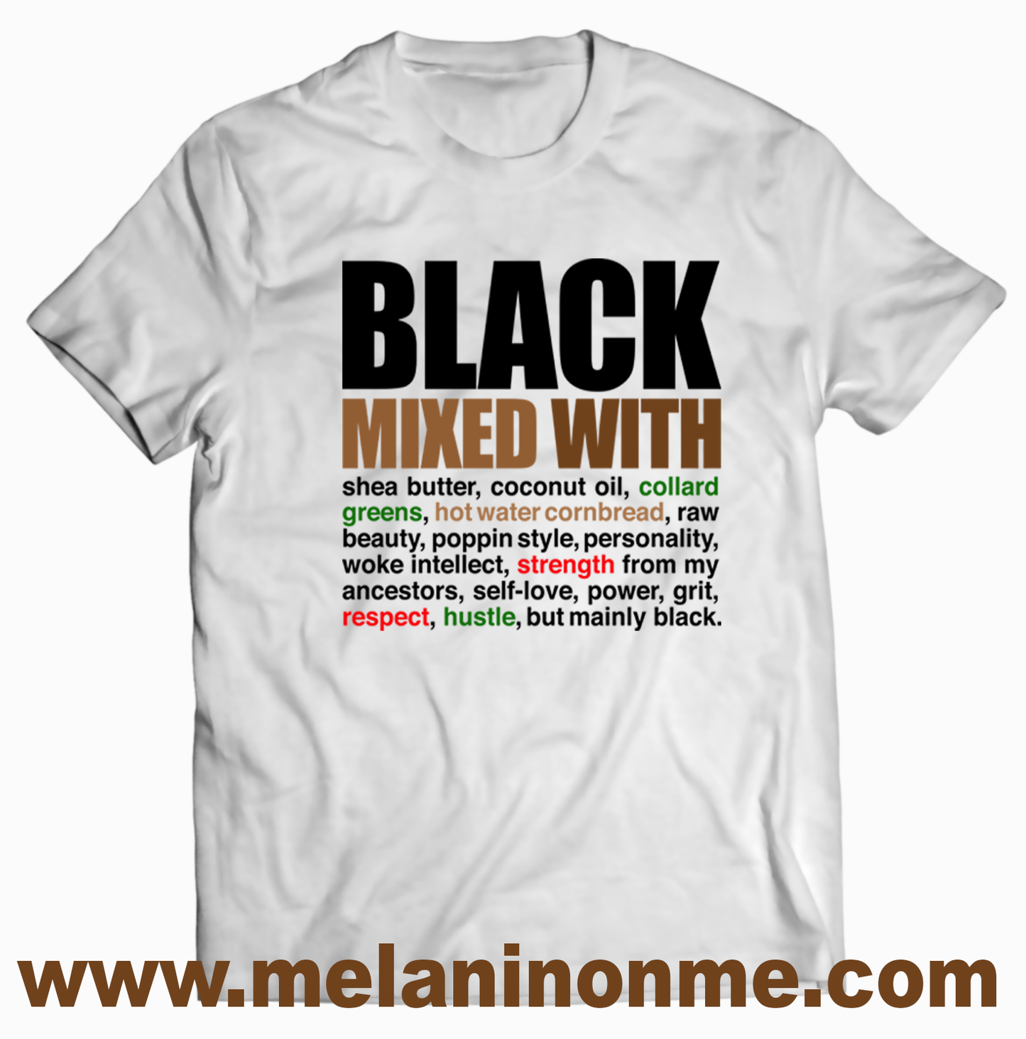 Black Mixed With (Limited Edition) Tshirt - Unisex