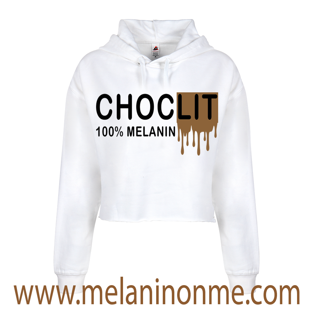 Choclit Crop Hoodie