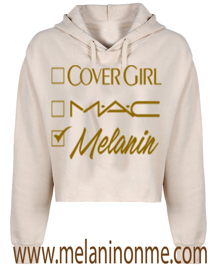 Covergirl Mac Melanin Crop Hoodie