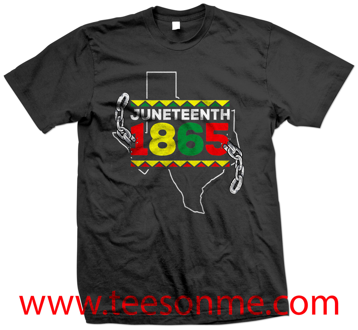 Juneteenth In Texas Tshirt - Unisex