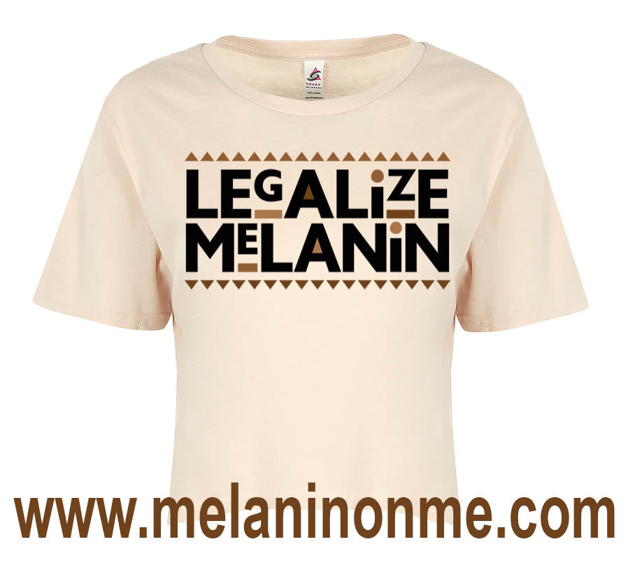 Legalize Melanin Crop Top