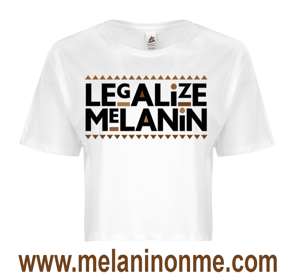 Legalize Melanin Crop Top