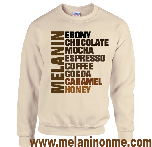 Melanin Ebony Chocolate (Limited Edition) Sweatshirt