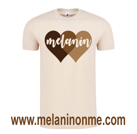 Melanin Heart Tshirt - Unisex