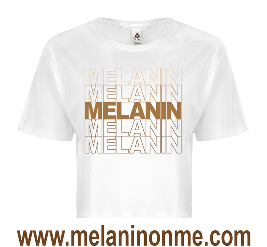 Melanin Grocery Bag Crop Top