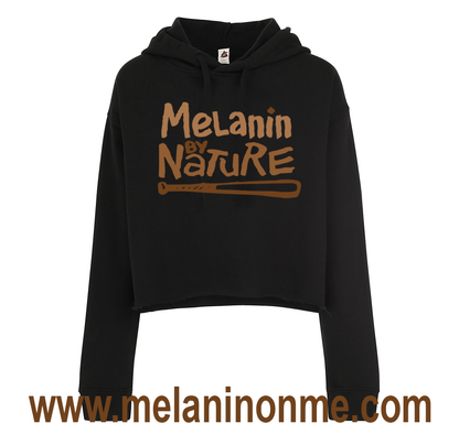 Melanin By Nature Crop Hoodie
