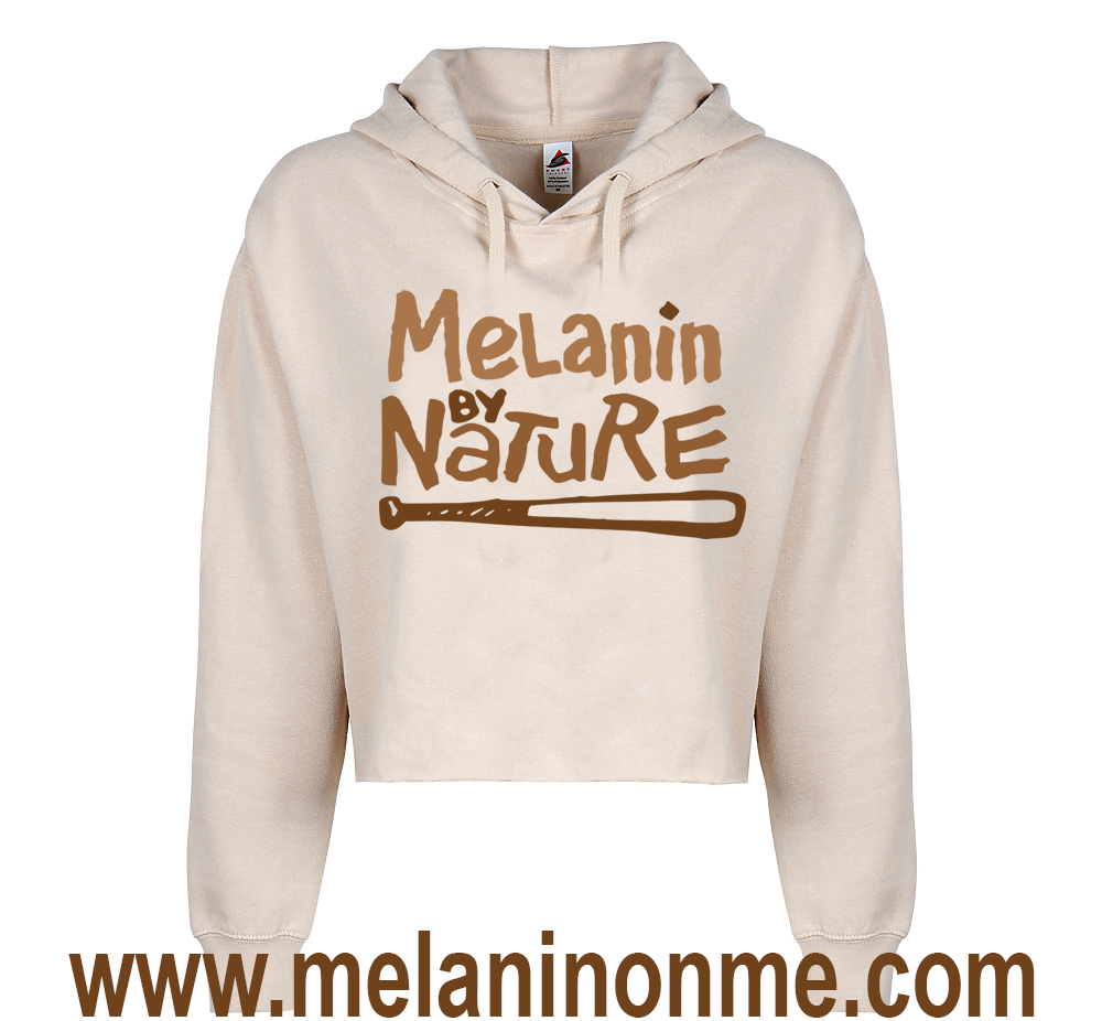 Melanin By Nature Crop Hoodie