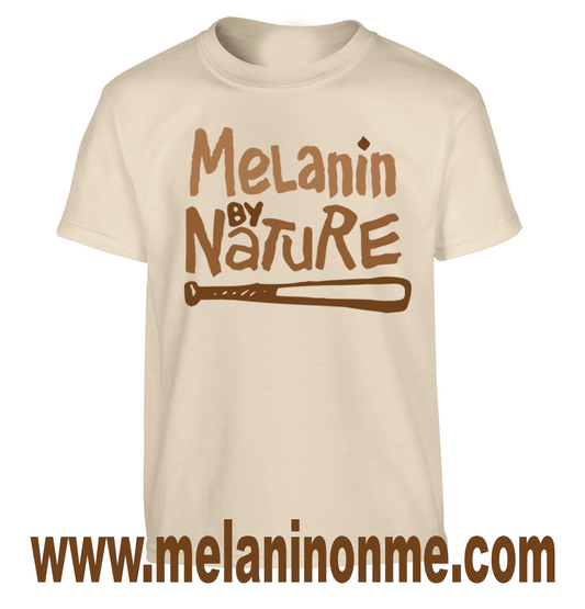 Melanin By Nature Kids Tshirt