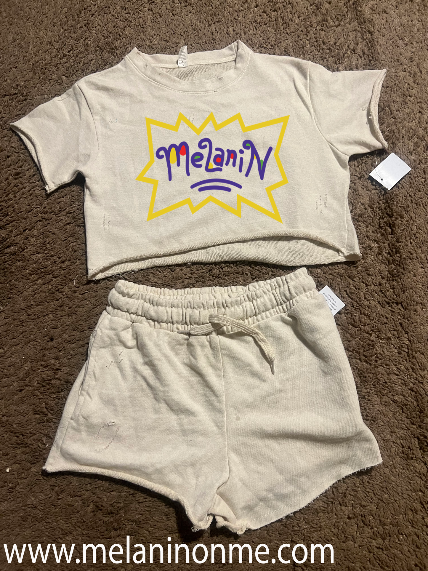 Melanin Rugrats Crop Set