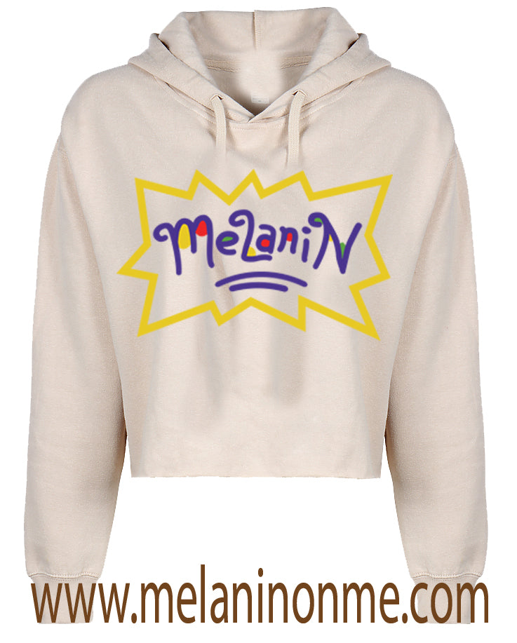 Melanin Rugrats Crop Hoodie