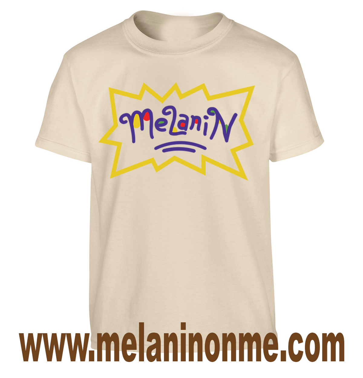 Melanin Rugrats Kids Tshirt